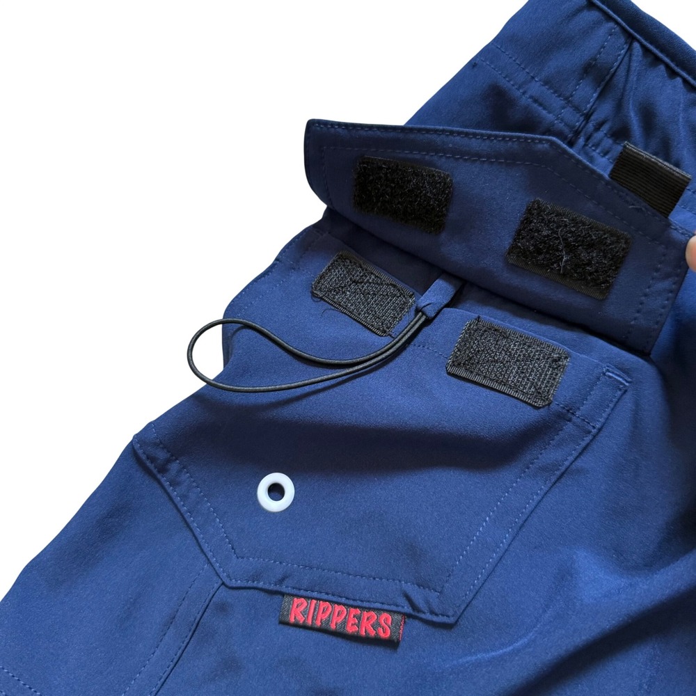 Maui Rippers NAVY 5" CLASSIC BOARDSHORT Surfing Short Beachcore Athleisure - Picture 7 of 11